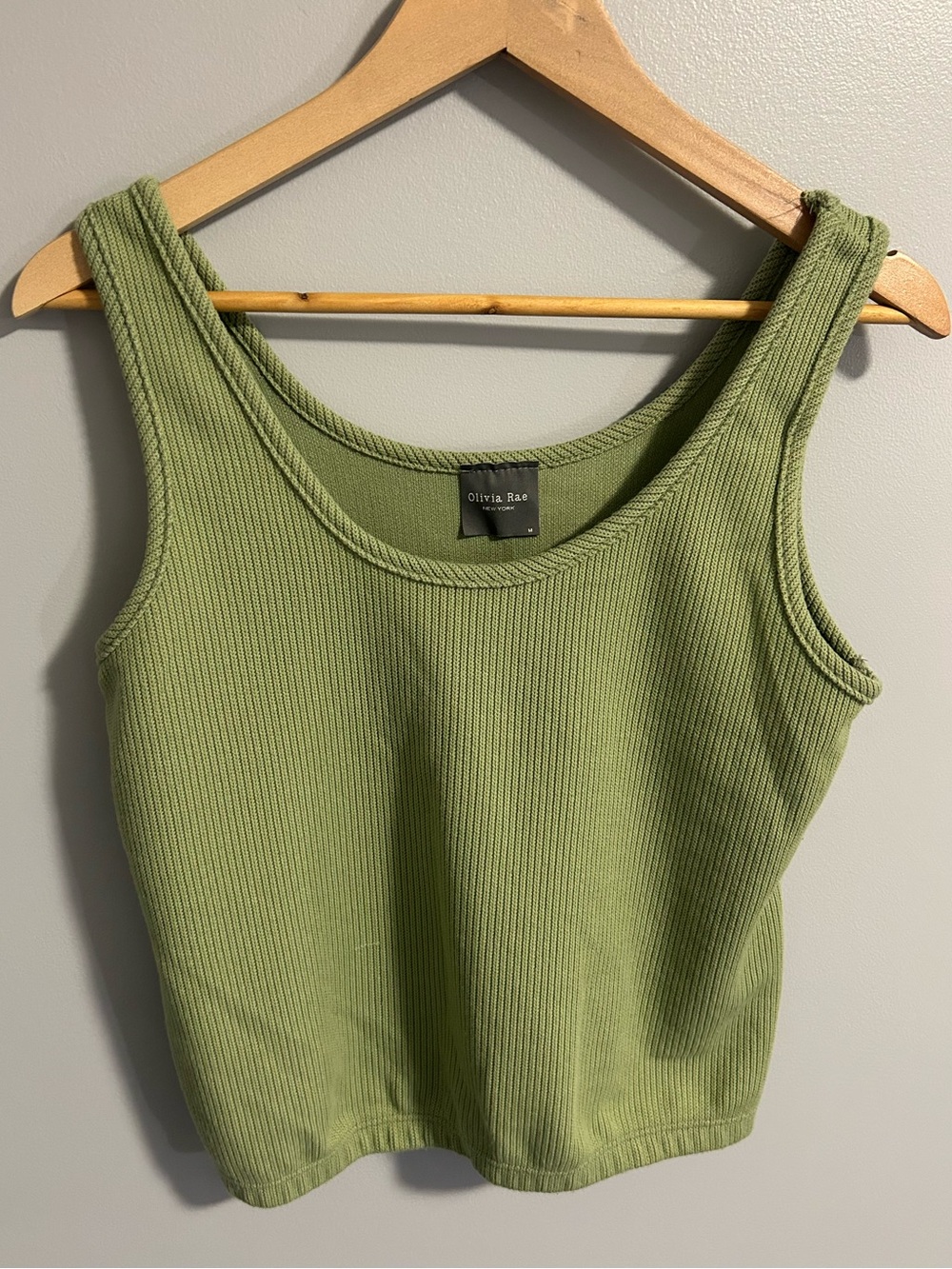 Olivia Rae Green Tank Top - Sleeveless Women’s Top